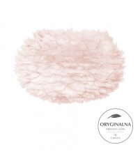 OUTLET Lampa z piór Eos medium Light Rose UMAGE - bladoróżowa