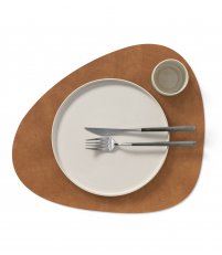 Podkładka pod talerz Curve L Nupo Lind DNA - waniliowy