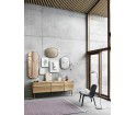 Lustro FRAMED Muuto szare + przezroczyste szkło - 2 wielkości