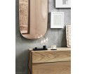 Lustro FRAMED Muuto bladoróżowe + bladoróżowe szkło - 2 wielkości