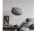 Lampa z piór Eos Light Grey Vita Copenhagen - jasnoszara