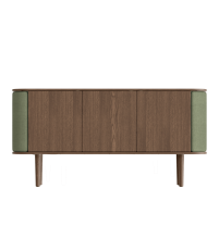 Komoda 3-drzwiowa Treasures dark oak UMAGE - ciemny dąb / morning meadows