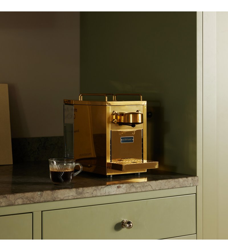 Ekspres do kawy na kaspułki The Original Sjöstrand – złoty