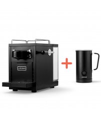 Zestaw: Ekspres kapsułkowy The Original Sj&ouml;strand + spieniacz do mleka Milk Frother Sj&ouml;strand &ndash; czarny mat