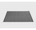 Dywan wełniany PLY Muuto - ciemnoszary / kilka wielkości