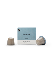 Kawa bezkofeinowa w kapsułkach Sj&ouml;strand Nightfall Decaf - 10 szt., biodegradowalne kapsułki kompatybilne z Nespresso&reg;