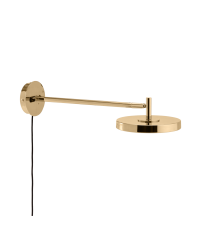 Kinkiet Asteria Wall Long polished brass UMAGE - mosiężny, długość 42 cm