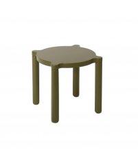Stołek dla dzieci Stacking by KlipKlap - oliwkowy