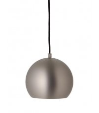 Lampa wisząca Ball Frandsen - &Oslash;18 cm, matowy antyczny mosiądz