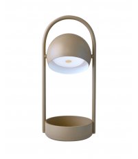 Lampa stołowa Ball Portable Frandsen - sand grey