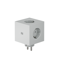 Rozgałęziacz ścienny 3 gniazda + 2x USB-C 30W Square 2 Avolt - kolor szary (gotland gray)