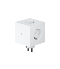 Rozdzielacz ścienny 3 gniazda + 2x USB-C 30W Square 2 Avolt - kolor niebieski (shark blue)