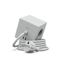 Przedłużacz biurkowy magnetyczny 3 gniazda + 2× USB-C 30W Square 1 Avolt - kabel 1,8 m, kolor beżowy (nomad sand)