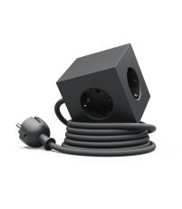 Listwa zasilająca/przedłużacz, magnetyczny uchwyt 3 gniazda + 2×USB-C 30W Square 1 Avolt - kabel 3m, kolor beżowy(nomad sand)