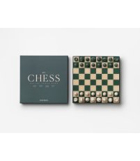 Szachy Classic Printworks - zielone / beżowe