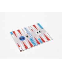 Gra planszowa Backgammon/Tryktrak Play Printworks - wielokolorowe