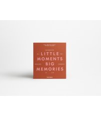 Album fotograficzny mały Little Moments Big Memories Printworks - 30 kartek/ terakotowa okładka