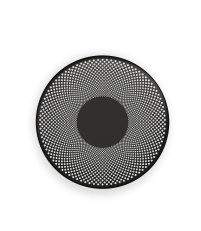 Kinkiet Glint Northern -  śr. 25 cm, czarny