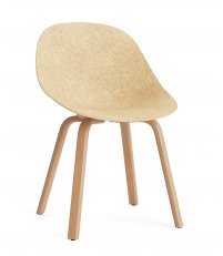 Krzesło MAT CHAIR Normann Copenhagen - trawa konopna, bukowa podstawa