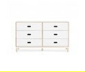 Komoda Kabino z 6 szufladami Normann Copenhagen - 2 kolory