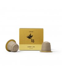 Kapsułki z wyciągiem z imbiru i limonki Ginger Lime Sj&ouml;strand - 10 szt., biodegradowalne kapsułki kompatybilne z Nespresso&reg;
