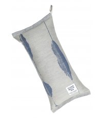 Poduszka do sauny MERELLA Lapuan Kankurit - 20 x 46 cm, lniano-niebieska