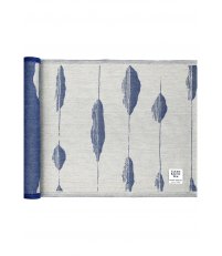 Lniana mata do sauny MERELLA Lapuan Kankurit - 46 x 150 cm, lniano-niebieski