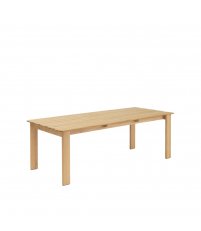 St&oacute;ł ogrodowy Assemble 220 x 92 cm MUUTO - teak, na zewnątrz