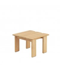 Stolik kawowy Assemble 55 x 55 cm MUUTO - teak, na zewnątrz