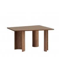 St&oacute;ł Re-norm MUUTO - lakierowany fornir z drewna orzecha włoskiego