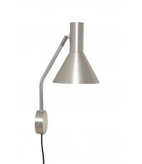 Kinkiet Lyss Frandsen - &Oslash;18 cm, szczotkowane aluminium