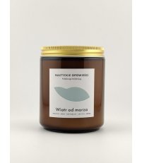 Świeca sojowa BAŁTYCKIE OPOWIEŚCI "Wiatr od morza"  - 200g, edycja specjalna