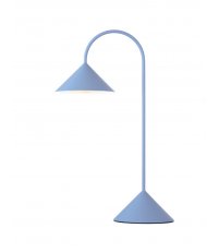 Lampa biurkowa Grasp Frandsen - &Oslash;15 cm, H47 skyway blue, bezprzewodowa