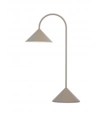 Lampa biurkowa Grasp Frandsen - &Oslash;15 cm, H47 sand grey, bezprzewodowa