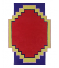 Dywan wełniany KERTOMUS beige Finarte 170 x 240 cm - wielokolorowy