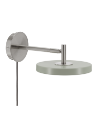 Kinkiet Asteria Wall Short steel UMAGE - nuance olive, długość 25 cm