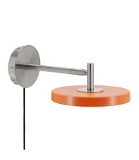 Kinkiet Asteria Wall Short steel UMAGE - nuance orange, długość 25 cm