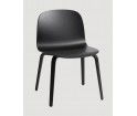 Krzesło drewniane VISU Wide Chair Muuto - różne kolory
