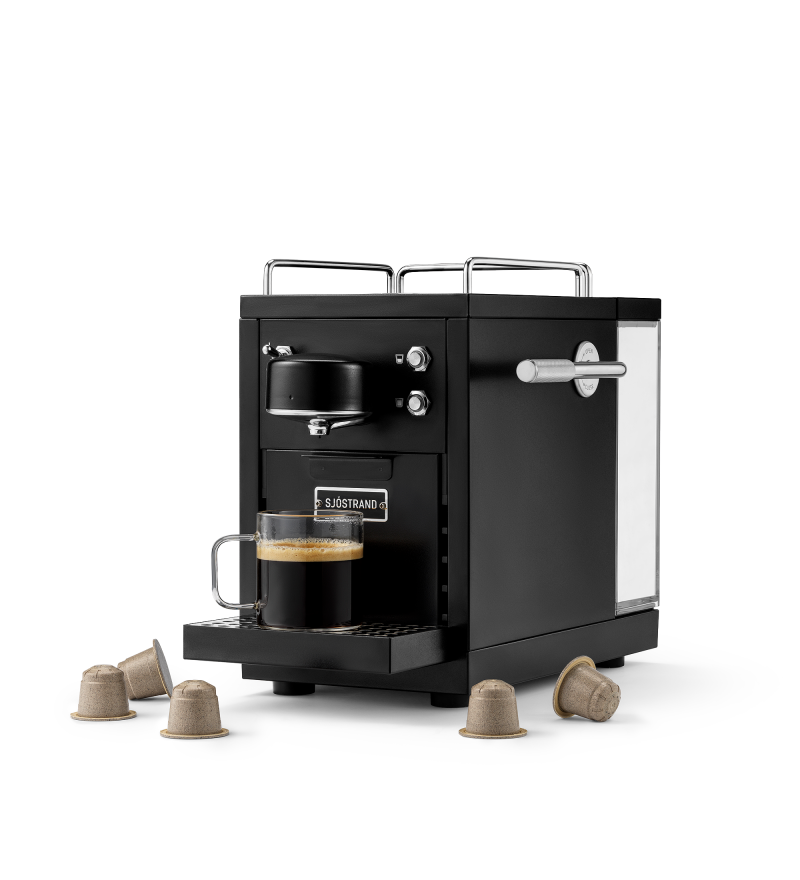 Ekspres do kawy na kaspułki The Original 2.0 Sj&ouml;strand &ndash; czarny mat (kompatybilny z Nespresso)