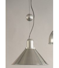 Lampa Reflex Silver Stożek z obciążnikiem kulowym TAR Design - srebrna
