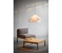 Wisząca lampa Sinuate MOEBE - biała / mosiężna, duża