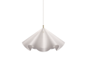 Wisząca lampa Sinuate MOEBE - biała / mosiężna, duża