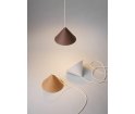 Wisząca lampa Ceramic Cone MOEBE - biała