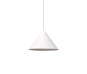 Wisząca lampa Ceramic Cone MOEBE - biała