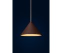 Wisząca lampa Ceramic Cone MOEBE - umber brown