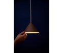 Wisząca lampa Ceramic Cone MOEBE - umber brown