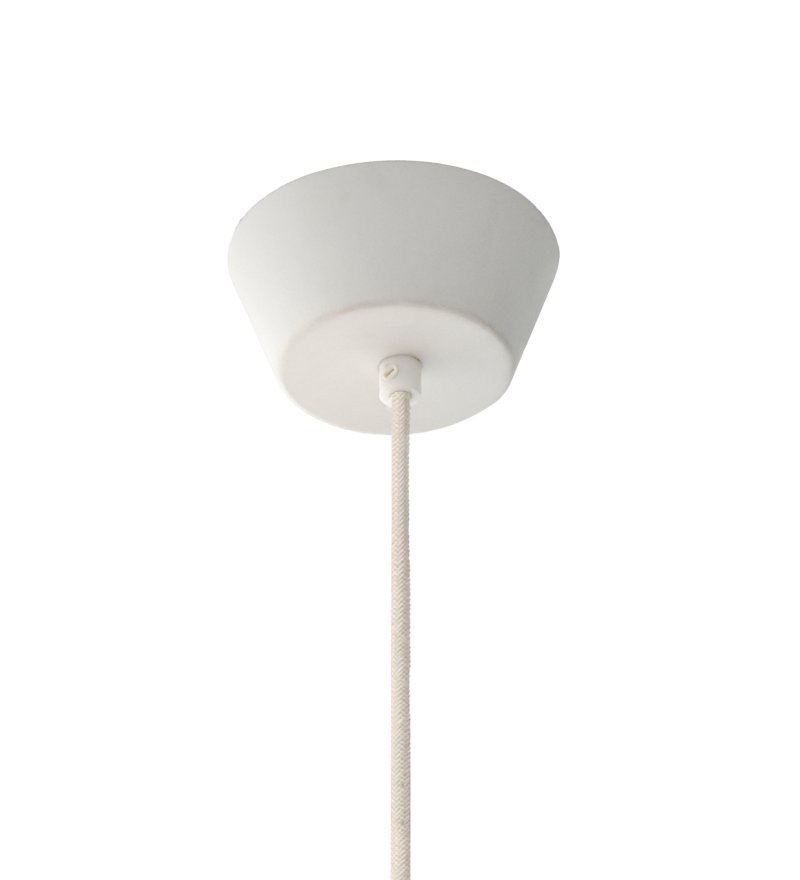 Podsufitka Ceramic Ceiling Rose MOEBE - biała