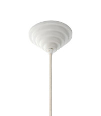 Podsufitka Ceramic Ceiling Rose MOEBE - biała, wariant stairs