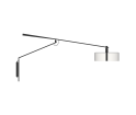 Kinkiet / lampa ścienna OKOLO Wall Long Grupa - czarna