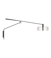 Kinkiet / lampa ścienna OKOLO Wall Long Grupa - czarna